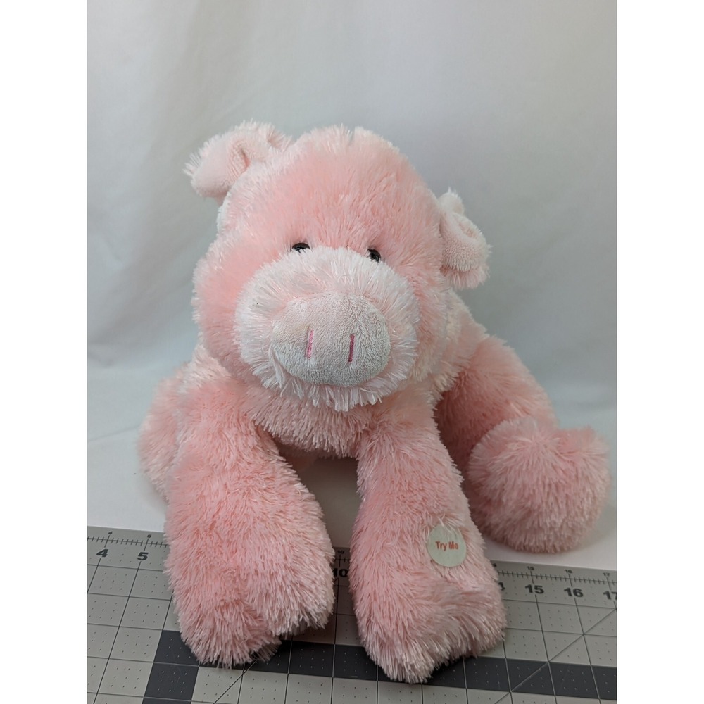 Pink Pig Plush 20 Inch‎ Sounds Soyea Toys Stuffed Animal Toy